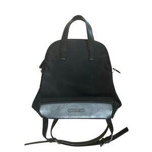 Coach Vintage Mercer Nylon &‎ Leather Backpack Black Travel Bag Lightweight